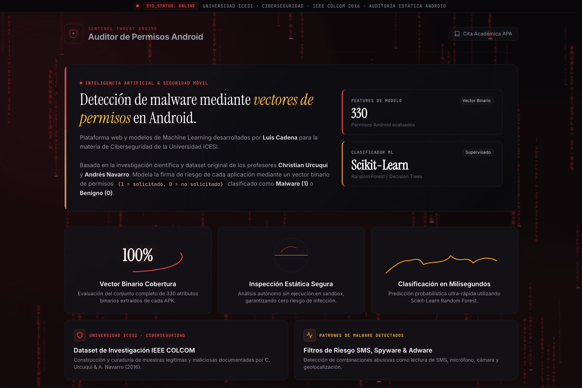 Android Malware Detection project image